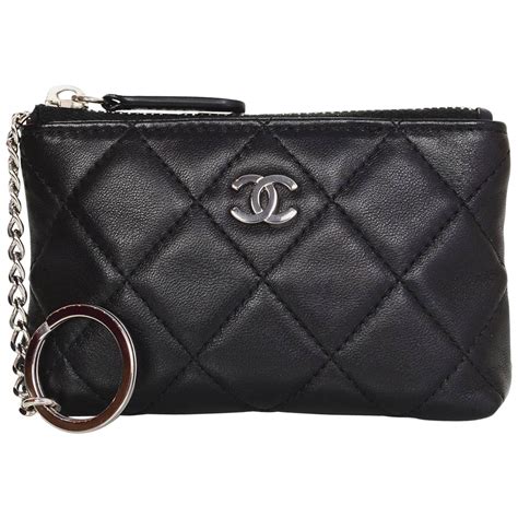 chanel key pouch replica|Chanel keychain pouch.